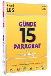 LGS Günde 15 Paragraf ve Anlam Bilgisi Soru Bankası - Tonguç Akademi - 1