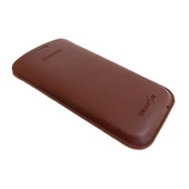 Samsung Galaxy S3 Orjinal Pouch Kılıf - Koyu Kahverengi EFC-1G6LCECSTD (Outlet) thumbnail 2