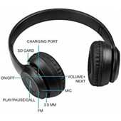 P47 Wıreless 5.0+edr Bluetooth Kablosuz P47 Siyah - 2