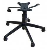 Oyuncu Koltuğu Yıldız Ayağı Yüksek Piramit Ayak Çift Kol Mekanizma Siyah Pistonlu thumbnail 2