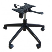 Oyuncu Koltuğu Yıldız Ayağı Yüksek Piramit Ayak Çift Kol Mekanizma Siyah Pistonlu thumbnail 5