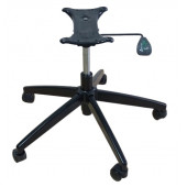 Oyuncu Koltuğu Yıldız Ayağı Yüksek Piramit Ayak Tek Kol Mekanizma Siyah Pistonlu thumbnail 2