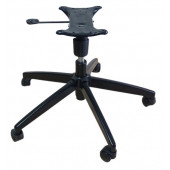 Oyuncu Koltuğu Yıldız Ayağı Yüksek Piramit Ayak Tek Kol Mekanizma Siyah Pistonlu thumbnail 3