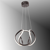 TT Aydınlatma TT306-35-SY  Kavis Modeli Mat Siyah Led Avize - 1