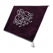 Sıklamen Kadife Kumaş Örtü - 2