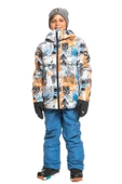 Quiksilver  EQBTJ03171 - Morton Erkek Snowboard Su Geçirmez Kayak Montu thumbnail 8