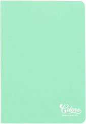Colors A5 40 Yaprak Kareli Defter, Yeşil - 1