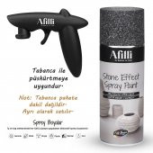 Taş Efektli Sprey Boya Koyu Gri Granit Stone Effect 400 ml - 2