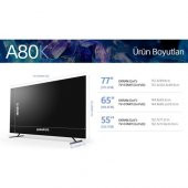 Sony XR-77A80K 77" 195 Ekran Uydu Alıcılı 4K Ultra HD Smart OLED Google TV - 2