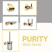 Serel Purity Halka Havluluk Havlu Askısı Altın Gold- Paslanmaz 140113005A - 2