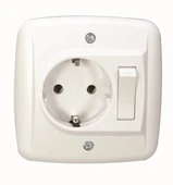 Depa 81301 Topraklı Sıva Altı Anahtarlı Mobilya Ve Banyo Dolabı Prizi - 1