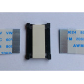 Flex kablo ekleme uzatma adaptörü Ffc konnektörü Uzatma soketi 0.5 mm adımlı 24 pin 24-24 thumbnail 1