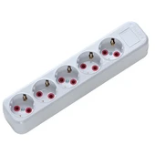 Depa 950100 5 Li Topraklı Klemensli Grup Priz - 1