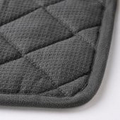 Fırın Tutacak 2 Adet Gri Renk MeridyenDukkan 21x21 Cm 2 Adet Keçeli Polyester - 3