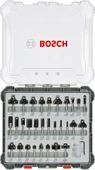 Bosch - Profesyonel 30 Parça Karışık Freze Ucu Seti 8 mm Şaftlı - 1