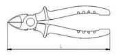İzeltaş 3700 Yan Keski 180mm - 2