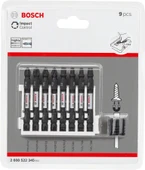 Bosch Impact Ctrl ÇiftTaraf 9'lu Set,65mm - 2