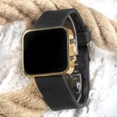 SPECTRUMWATCH LED Mini GOLD Erkek BLACK Kadın Genç Kız Unisex KOL SAATİ ST-303504 - 5