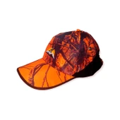 ASİL TURUNCU ORMAN DESENLİ KAMUFLAJ ŞAPKA thumbnail 4