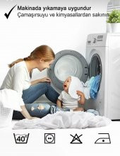 BEBEKÇOÇUK AlezMikroFullKenarFittedSuSıvıGeçirmezAleziYatakKoruyucuAlez70X140CMPamukluBeyazTerletmez - 4