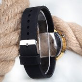 Siyah Silikon Kordon Led Watch Unisex Erkek Kol Saat ST-303484 - 3