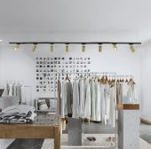 MYLİGHTS RAY SPOT ESKİTME 8Lİ  LED SPOT 2 MT RAY ÜZERİNDE GÜN IŞIĞI LEDLİ - 1
