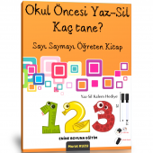 Okul Öncesi YAZ-SİL Kaç tane? - 1