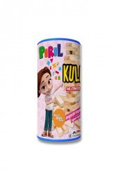 Pırıl Jenga Ahşap Denge Oyunu 54 Parça - 1