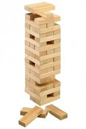 Pırıl Jenga Ahşap Denge Oyunu 54 Parça - 3