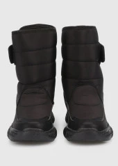 MİNİCAN KAYMAZ ORTOPEDİK TABAN ÜSTTEN CIRTLI KOLAY GİYİM İÇİ TERMAL KÜRKLÜ SU GEÇİRMEZ KAR BOTU - 10