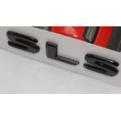 SLS Bagaj Parlak Siyah ABS 3M 3D Yazı Logo - 4