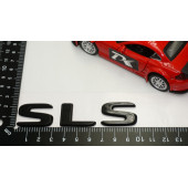 SLS Bagaj Parlak Siyah ABS 3M 3D Yazı Logo - 5
