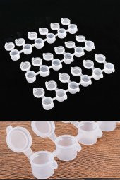 3 adet boş boya kutusu Mini boya kutusu (6ad3ml) - 1