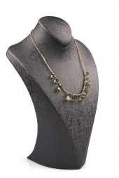 Limon Kuvars Doğal Taş Tasarım Kolye thumbnail 2