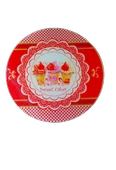 Kesme Cam Panosu Cupcake Sunum Tablası - 5
