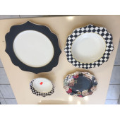 Sembol 24 Parça Bone China Yemek Takımı - 1