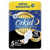 Orkid Ultra Gece Extra Plus Ped 14x3 42 Adet - 1