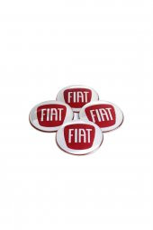 Fıat Jant Göbeği Göbek Arması Sticker 4lü Set - 2