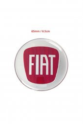 Fıat Jant Göbeği Göbek Arması Sticker 4lü Set - 4