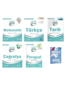 YKS TYT Matematik Türkçe Tarih Coğrafya ve Paragraf Soru Kitabı - 1