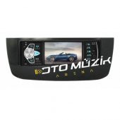Fiat Linea Urban Punto Evo Uyumlu 4inç Ekranlı Oto Teyp BT USB SD AUX Girişli - 1