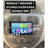 Renault Megane 1 Eski Kasa Uyumlu Özel Yapım 7inç Double Din Oto Teyp MİRRORLİNK BT USB SD AUX - 2