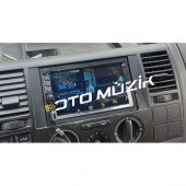 Volkswagen Transporter Orta Kasa Uyumlu Seri 7inçh Dokunmatik Multimedya Double Din Oto Teyp - 1