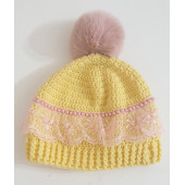 Kız Bebek 1 Yaş Atkı Bere Patik - 4