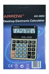 Arrow AH-3802 12 Haneli Hesap Makinası - 1