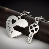 Turbosepet En Iyi Arkadaşım Kolye Best Friends Gümüş Kaplama Tasarım Kolye - 3