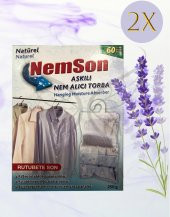Askılı Nem Alıcı Lavanta 250 gr 2 Adet - 1