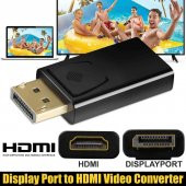 Displayport To Hdmi 4K Kablo Display Port Çevirici Dönüştürücü Mini - 1