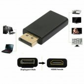 Displayport To Hdmi 4K Kablo Display Port Çevirici Dönüştürücü Mini - 3