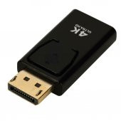 Displayport To Hdmi 4K Kablo Display Port Çevirici Dönüştürücü Mini - 6